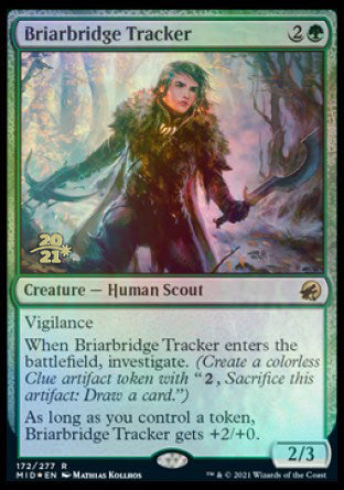 Briarbridge Tracker [Innistrad: Midnight Hunt Prerelease Promos] | Deep Dive Games St. Marys