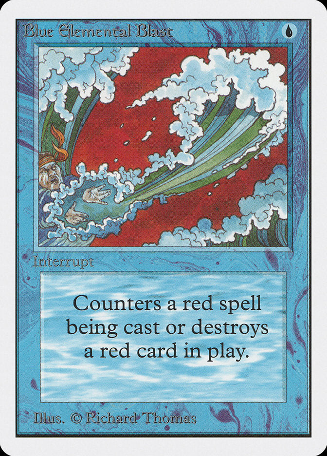 Blue Elemental Blast [Unlimited Edition] | Deep Dive Games St. Marys