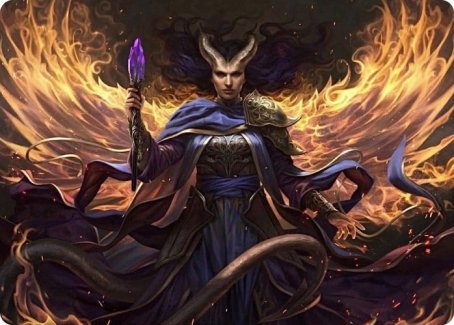 Farideh, Devil's Chosen Art Card [Dungeons & Dragons: Adventures in the Forgotten Realms Art Series] | Deep Dive Games St. Marys