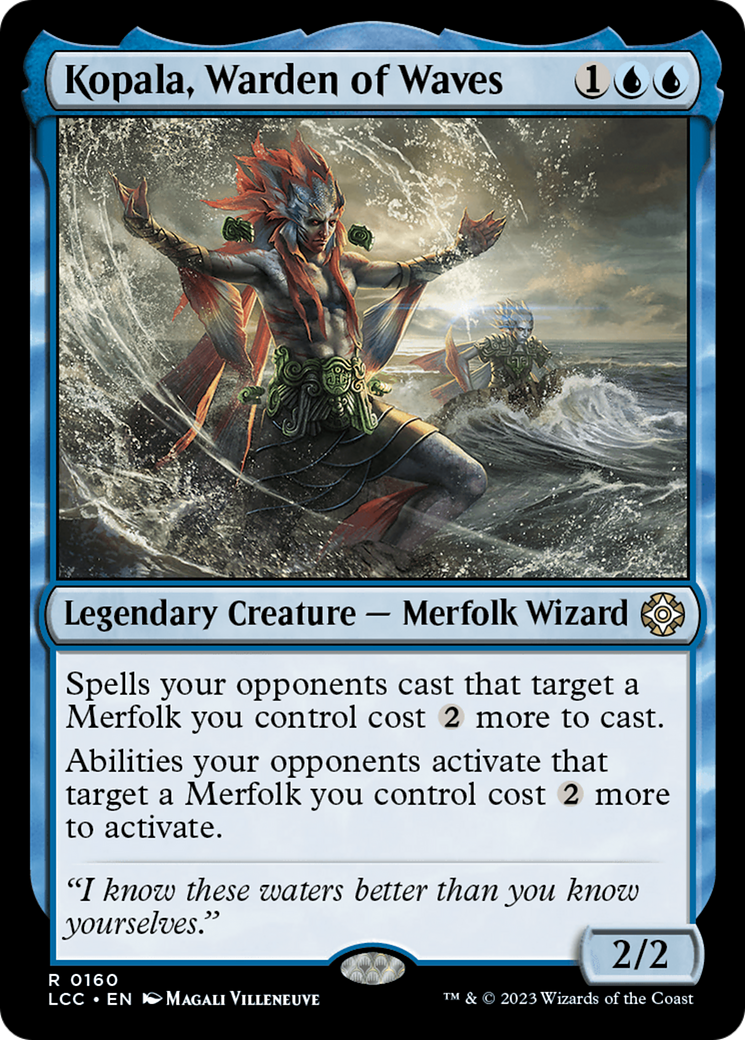 Kopala, Warden of Waves [The Lost Caverns of Ixalan Commander] | Deep Dive Games St. Marys