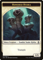 Honored Hydra // Warrior Double-Sided Token [Amonkhet Tokens] | Deep Dive Games St. Marys