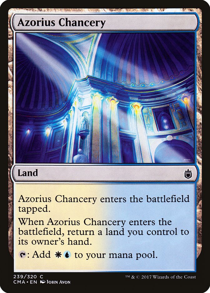 Azorius Chancery [Commander Anthology] | Deep Dive Games St. Marys