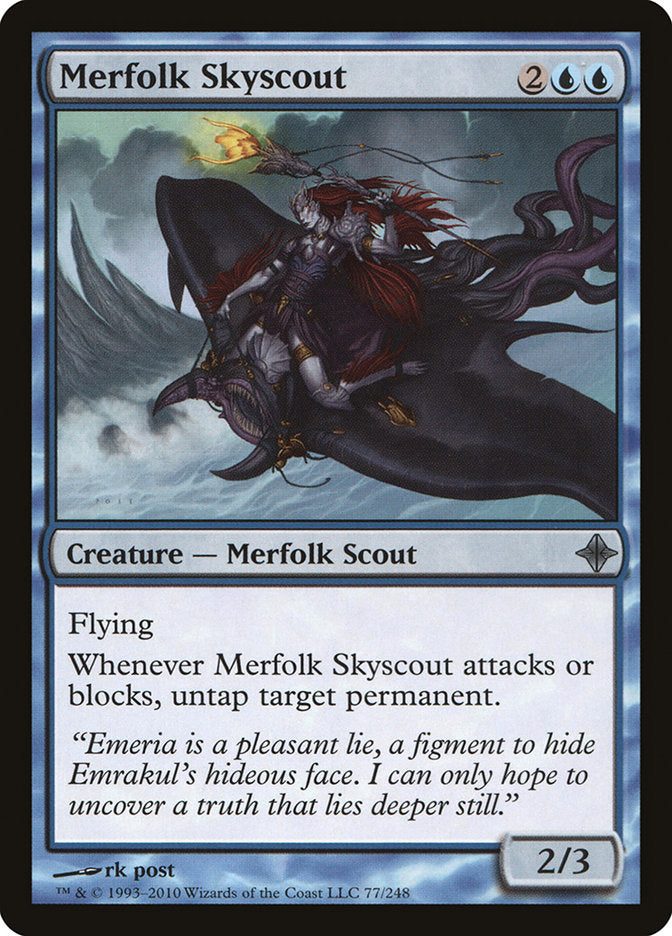 Merfolk Skyscout [Rise of the Eldrazi] | Deep Dive Games St. Marys