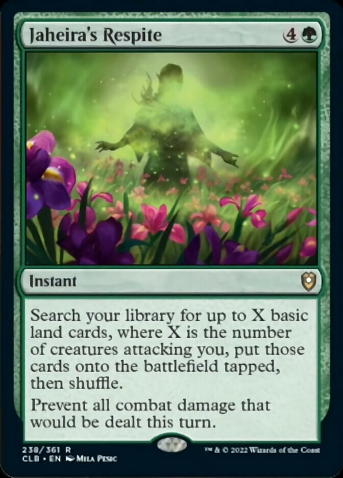 Jaheira's Respite [Commander Legends: Battle for Baldur's Gate] | Deep Dive Games St. Marys