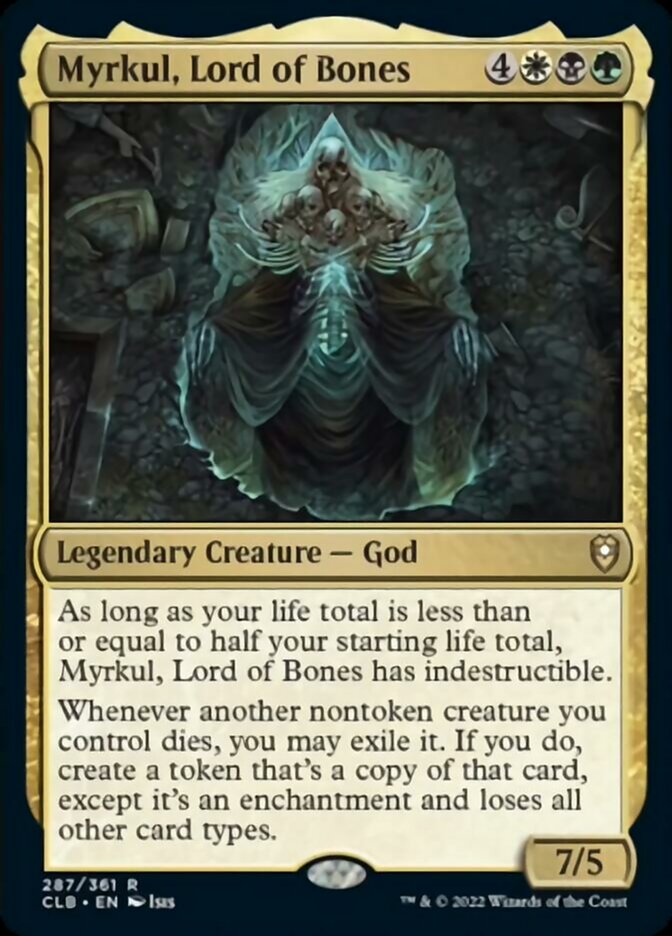 Myrkul, Lord of Bones [Commander Legends: Battle for Baldur's Gate] | Deep Dive Games St. Marys