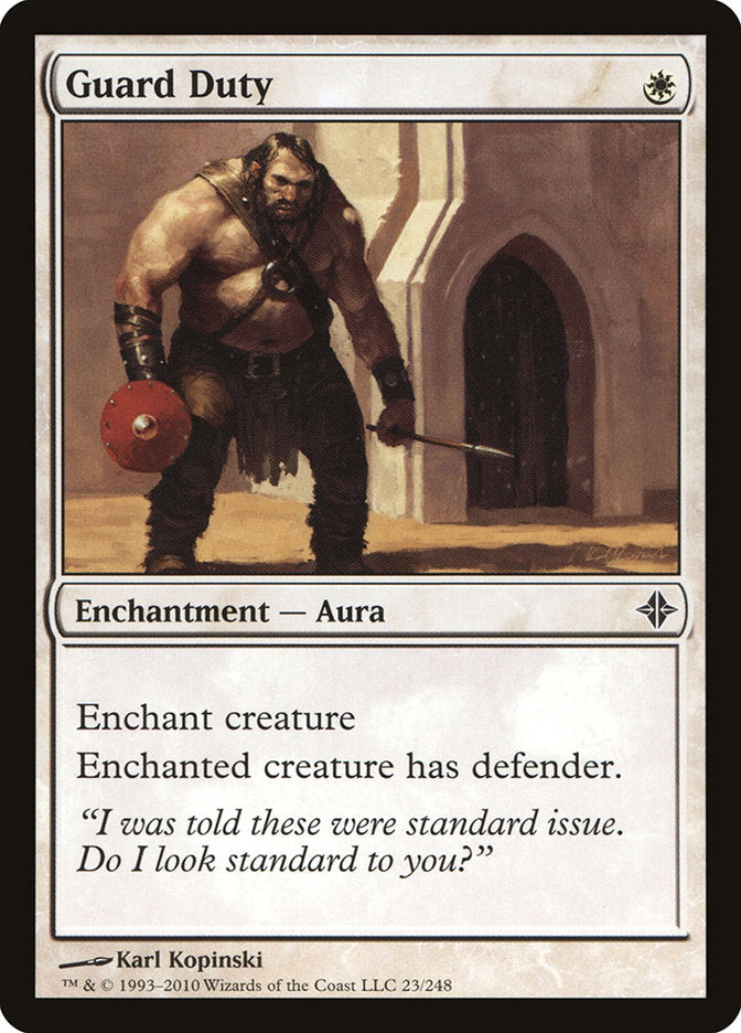 Guard Duty [Rise of the Eldrazi] | Deep Dive Games St. Marys