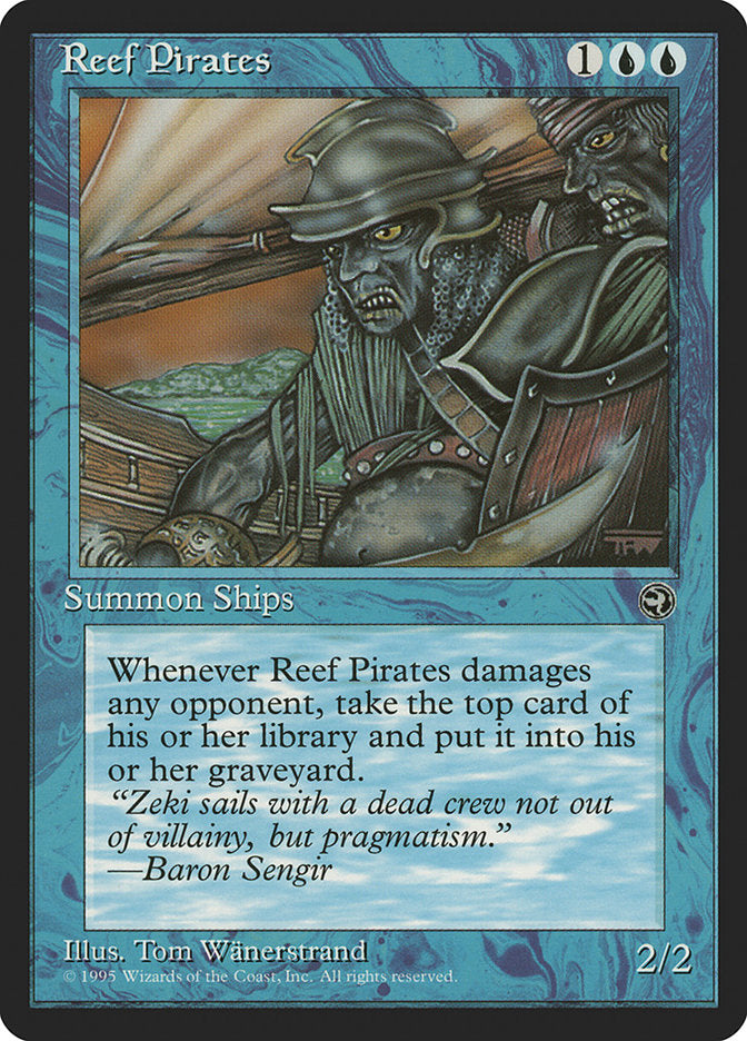 Reef Pirates (Baron Sengir Flavor Text) [Homelands] | Deep Dive Games St. Marys