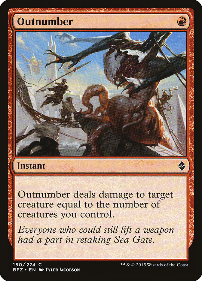 Outnumber [Battle for Zendikar] | Deep Dive Games St. Marys