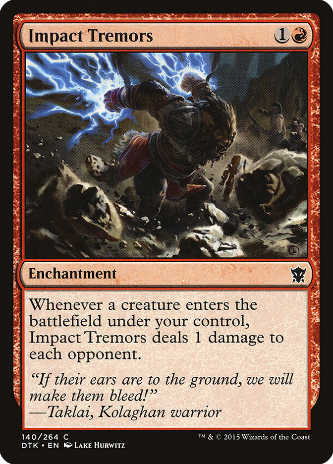 Impact Tremors [Dragons of Tarkir] | Deep Dive Games St. Marys