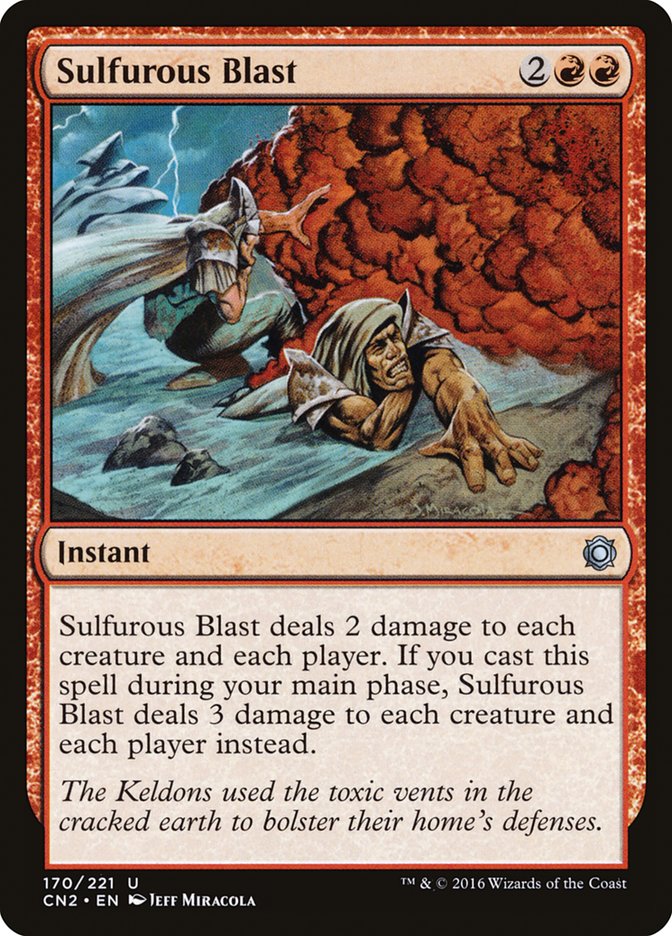 Sulfurous Blast [Conspiracy: Take the Crown] | Deep Dive Games St. Marys