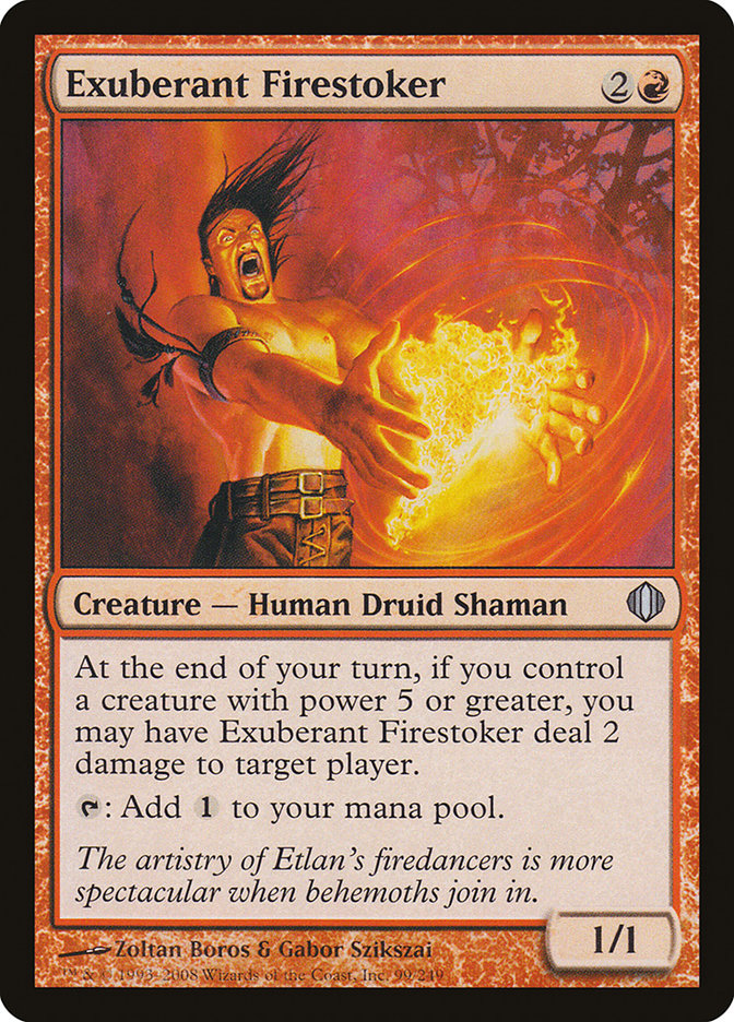 Exuberant Firestoker [Shards of Alara] | Deep Dive Games St. Marys