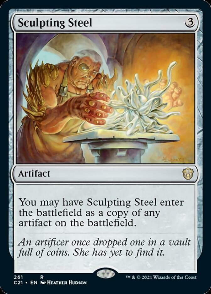 Sculpting Steel [Commander 2021] | Deep Dive Games St. Marys