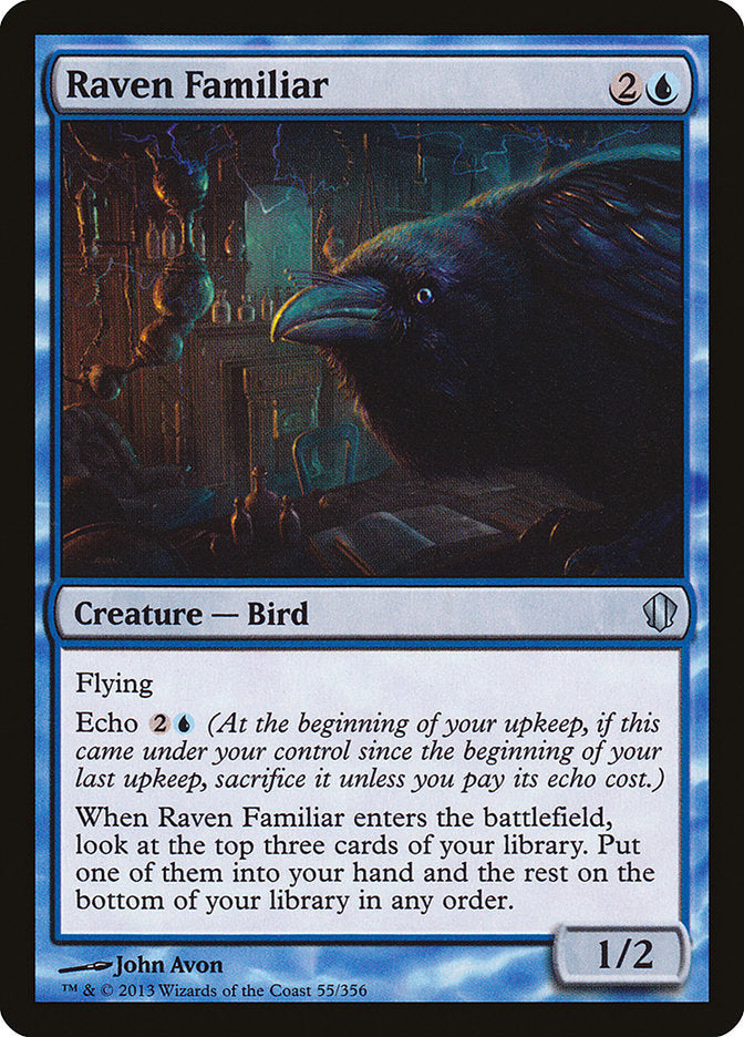 Raven Familiar [Commander 2013] | Deep Dive Games St. Marys