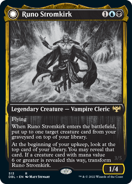 Runo Stromkirk // Krothuss, Lord of the Deep [Innistrad: Double Feature] | Deep Dive Games St. Marys