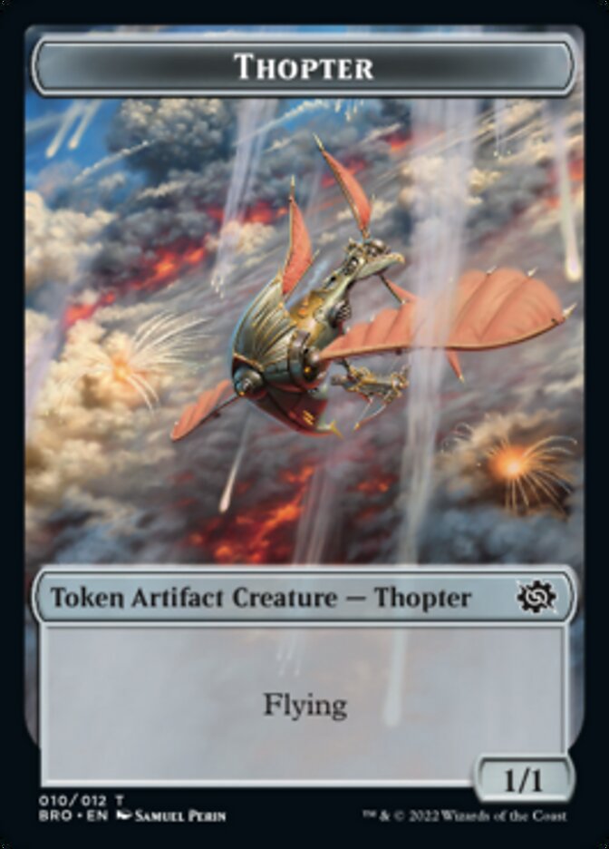 Thopter Token [The Brothers' War Tokens] | Deep Dive Games St. Marys