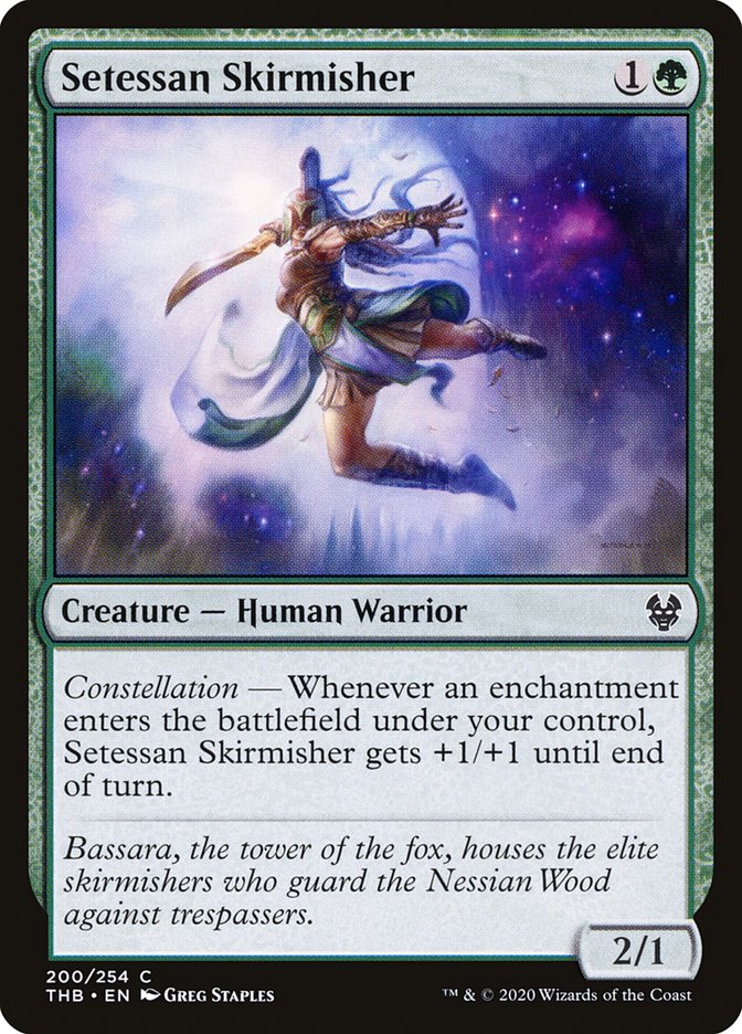 Setessan Skirmisher [Theros Beyond Death] | Deep Dive Games St. Marys