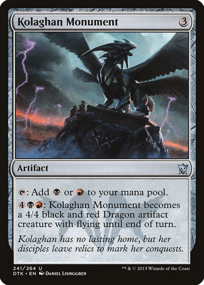 Kolaghan Monument [Dragons of Tarkir] | Deep Dive Games St. Marys