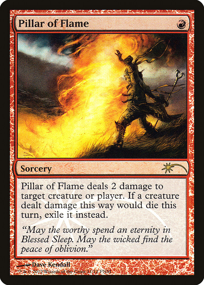 Pillar of Flame [Friday Night Magic 2012] | Deep Dive Games St. Marys