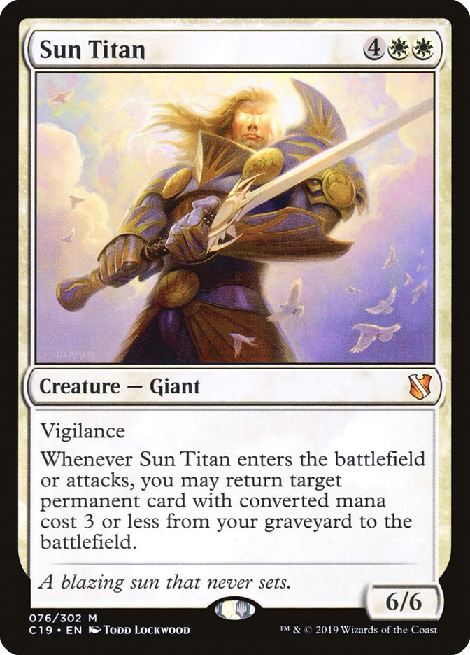 Sun Titan [Commander 2019] | Deep Dive Games St. Marys