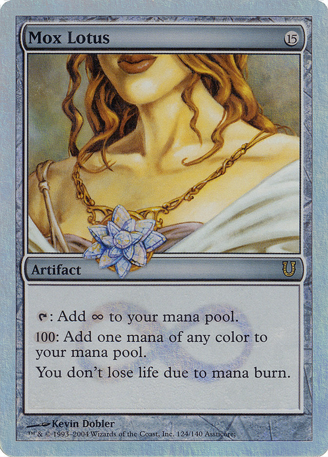 Mox Lotus (Alternate Foil) [Unhinged] | Deep Dive Games St. Marys