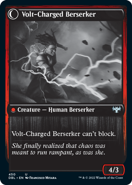 Voltaic Visionary // Volt-Charged Berserker [Innistrad: Double Feature] | Deep Dive Games St. Marys