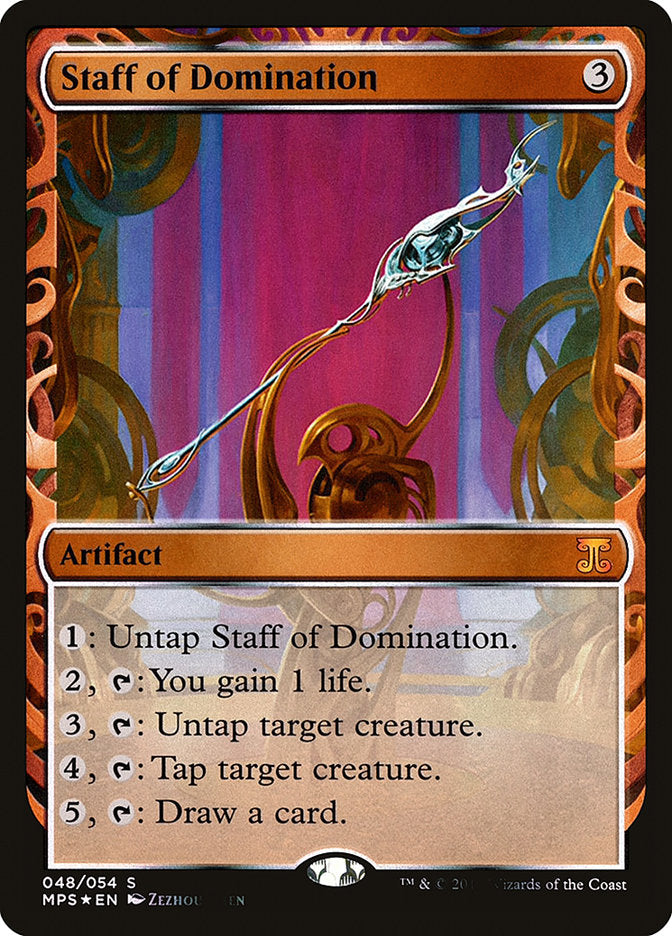 Staff of Domination [Kaladesh Inventions] | Deep Dive Games St. Marys