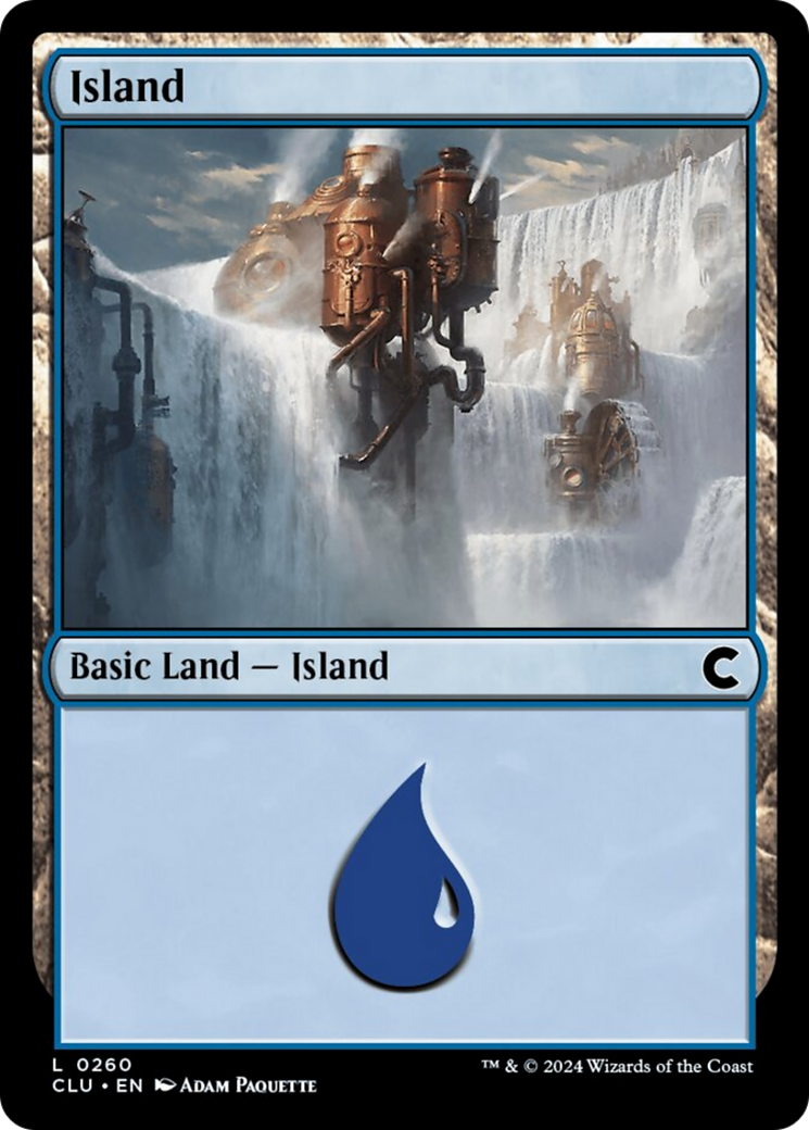 Island (0260) [Ravnica: Clue Edition] | Deep Dive Games St. Marys