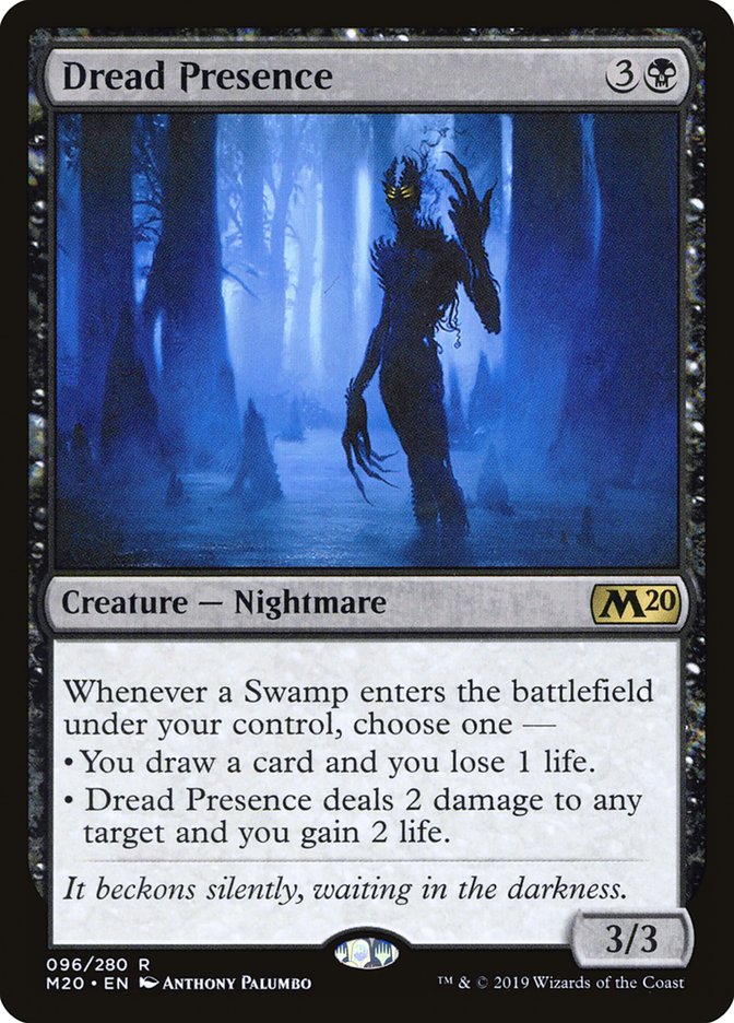 Dread Presence [Core Set 2020] | Deep Dive Games St. Marys