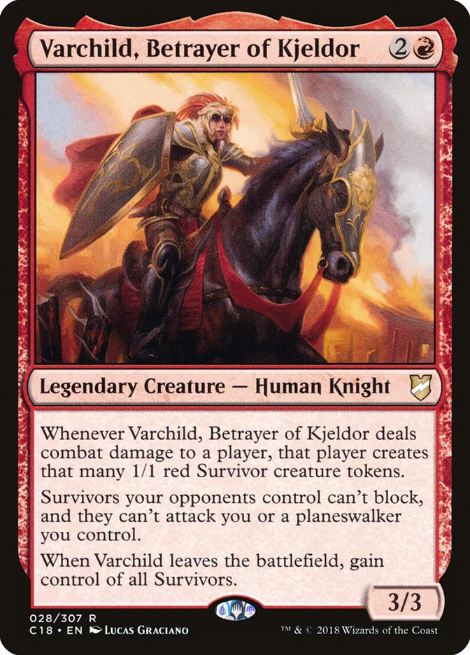 Varchild, Betrayer of Kjeldor [Commander 2018] | Deep Dive Games St. Marys