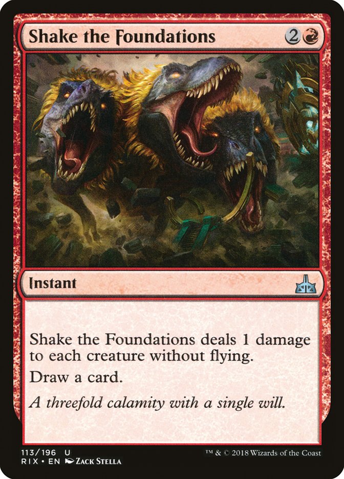 Shake the Foundations [Rivals of Ixalan] | Deep Dive Games St. Marys