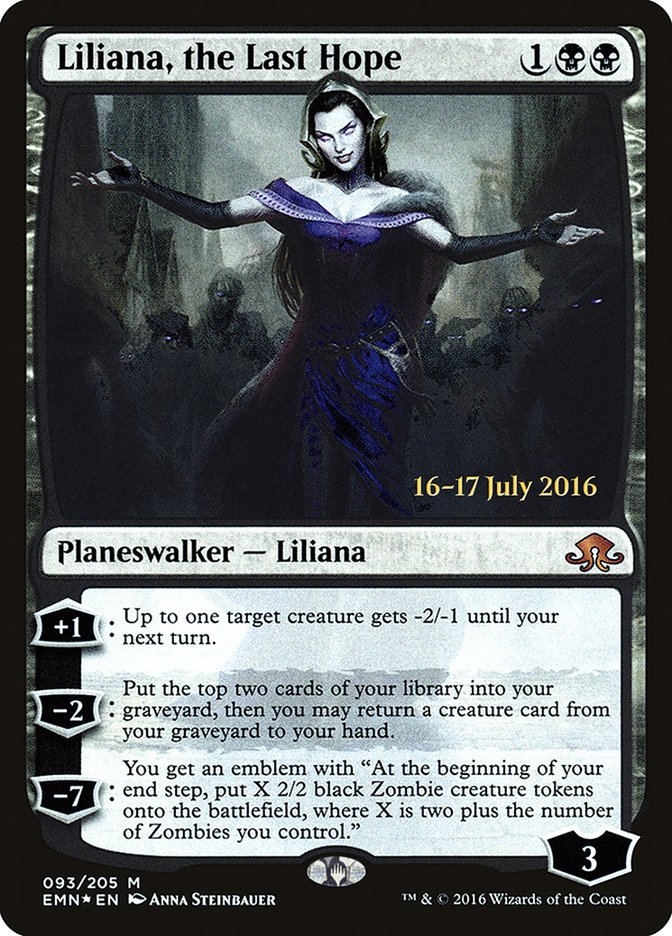 Liliana, the Last Hope [Eldritch Moon Prerelease Promos] | Deep Dive Games St. Marys