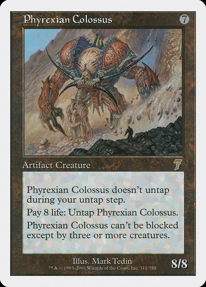 Phyrexian Colossus [Seventh Edition] | Deep Dive Games St. Marys