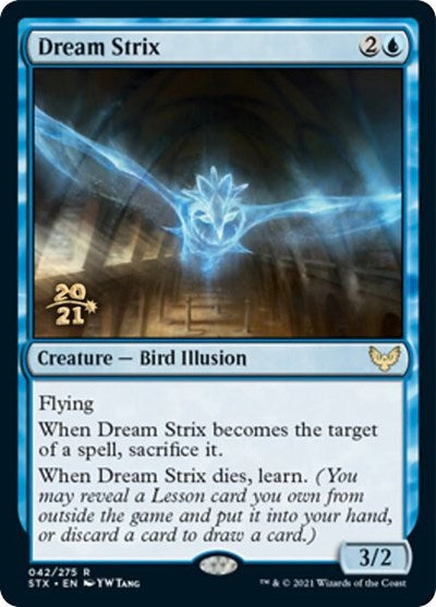 Dream Strix [Strixhaven: School of Mages Prerelease Promos] | Deep Dive Games St. Marys