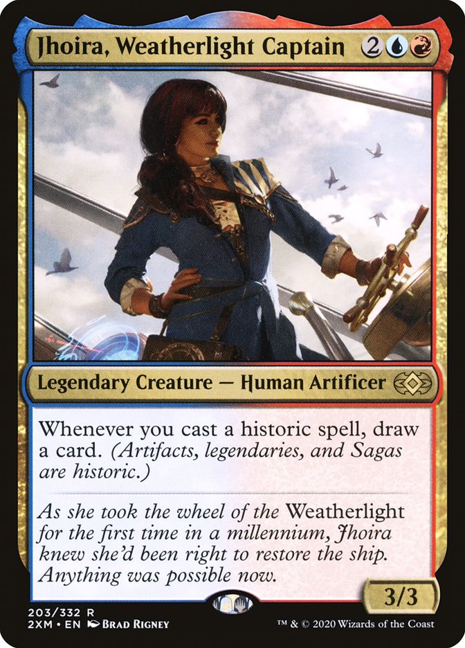 Jhoira, Weatherlight Captain [Double Masters] | Deep Dive Games St. Marys