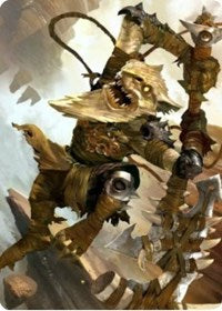 Teeterpeak Ambusher Art Card [Zendikar Rising Art Series] | Deep Dive Games St. Marys