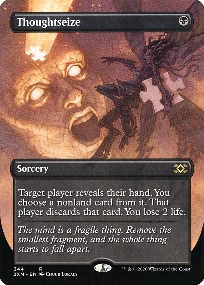 Thoughtseize (Toppers) [Double Masters] | Deep Dive Games St. Marys