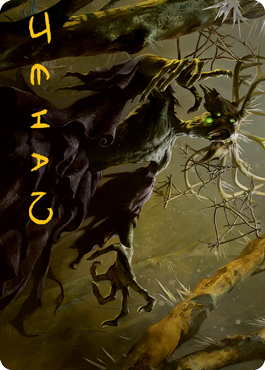 Old Stickfingers Art Card (Gold-Stamped Signature) [Innistrad: Midnight Hunt Art Series] | Deep Dive Games St. Marys