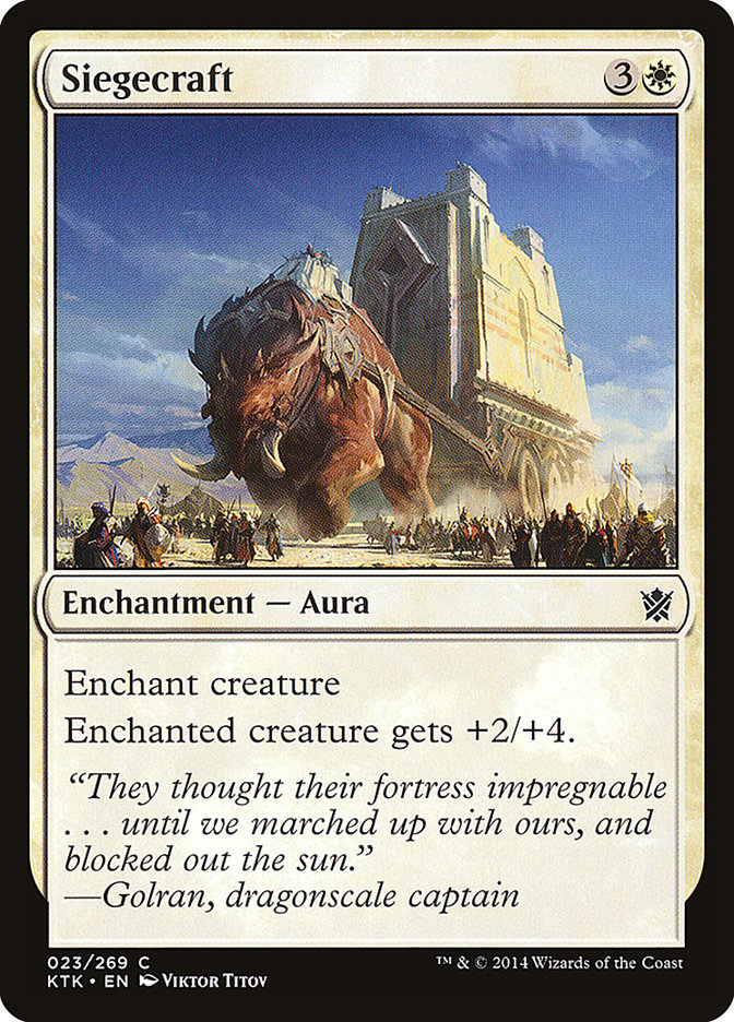 Siegecraft [Khans of Tarkir] | Deep Dive Games St. Marys
