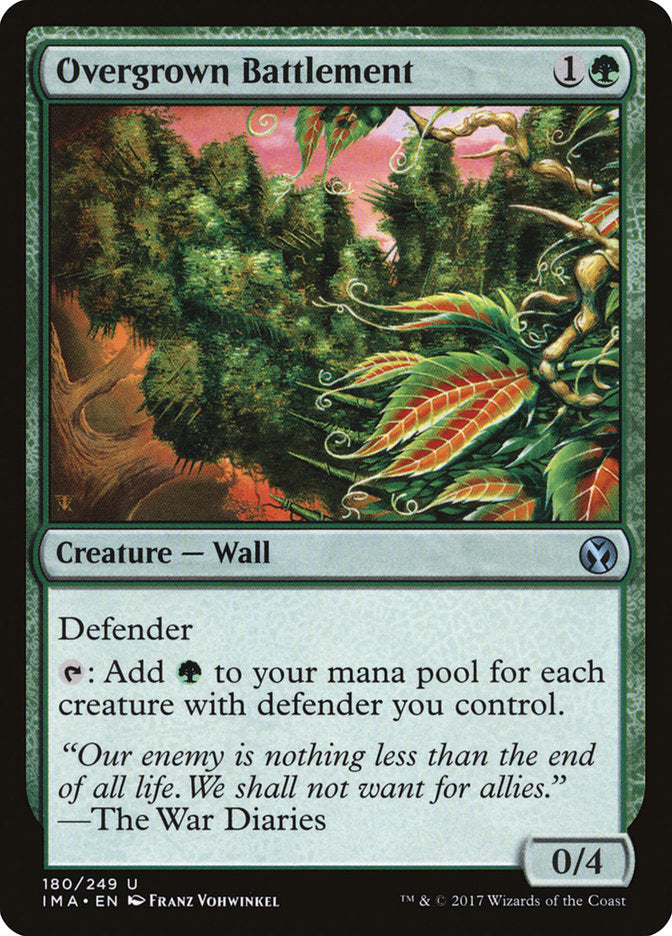 Overgrown Battlement [Iconic Masters] | Deep Dive Games St. Marys
