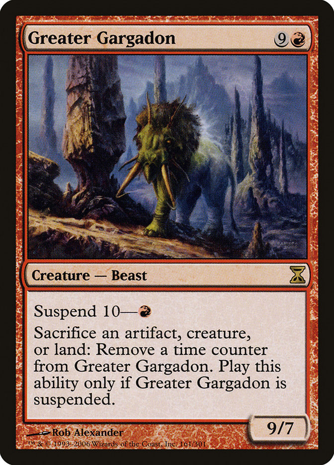 Greater Gargadon [Time Spiral] | Deep Dive Games St. Marys
