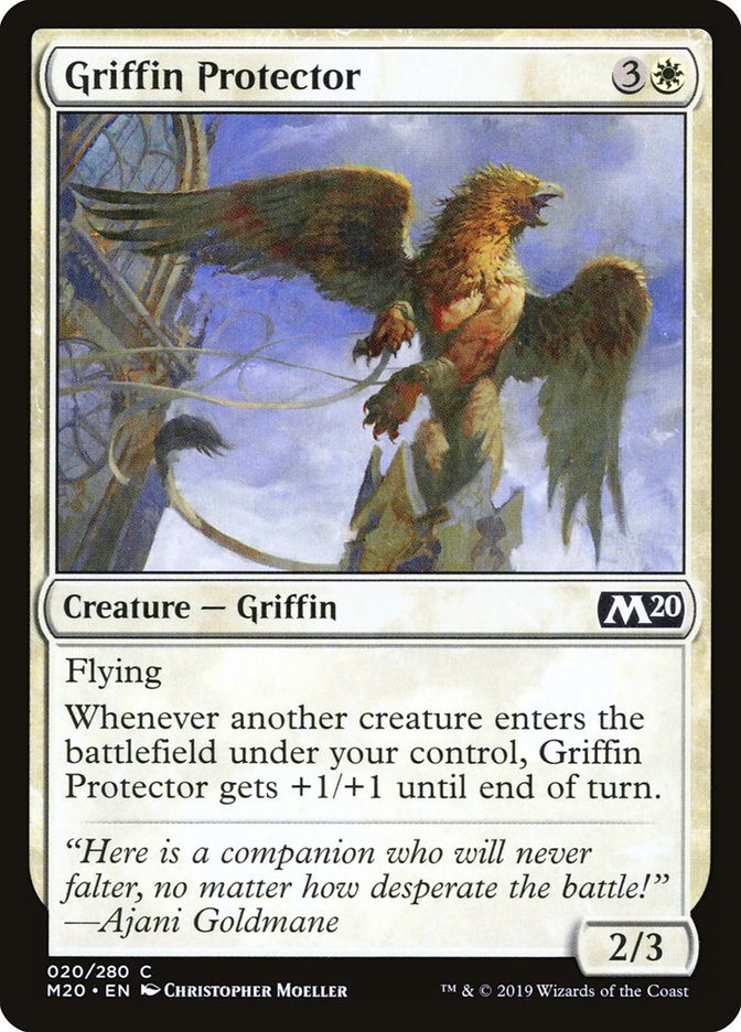 Griffin Protector [Core Set 2020] | Deep Dive Games St. Marys