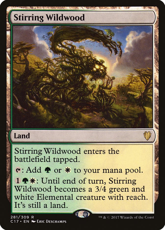 Stirring Wildwood [Commander 2017] | Deep Dive Games St. Marys