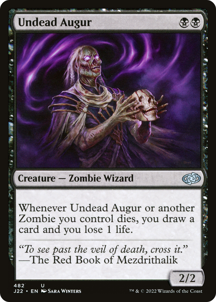 Undead Augur [Jumpstart 2022] | Deep Dive Games St. Marys