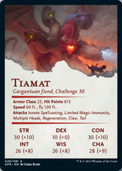 Tiamat Art Card [Dungeons & Dragons: Adventures in the Forgotten Realms Art Series] | Deep Dive Games St. Marys