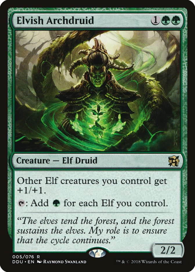 Elvish Archdruid [Duel Decks: Elves vs. Inventors] | Deep Dive Games St. Marys