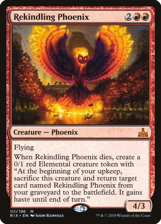 Rekindling Phoenix [Rivals of Ixalan] | Deep Dive Games St. Marys