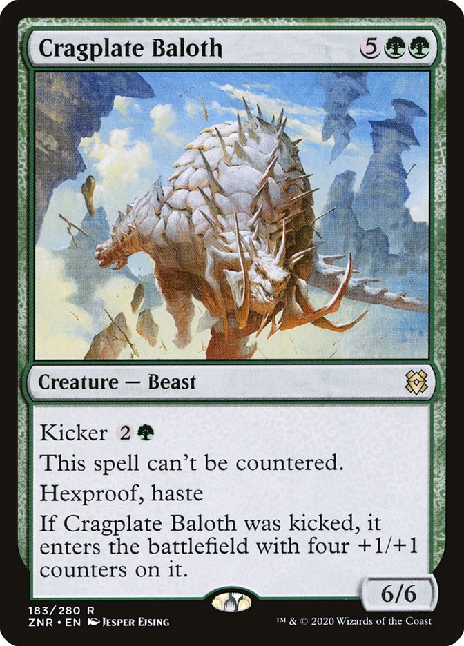 Cragplate Baloth [Zendikar Rising] | Deep Dive Games St. Marys