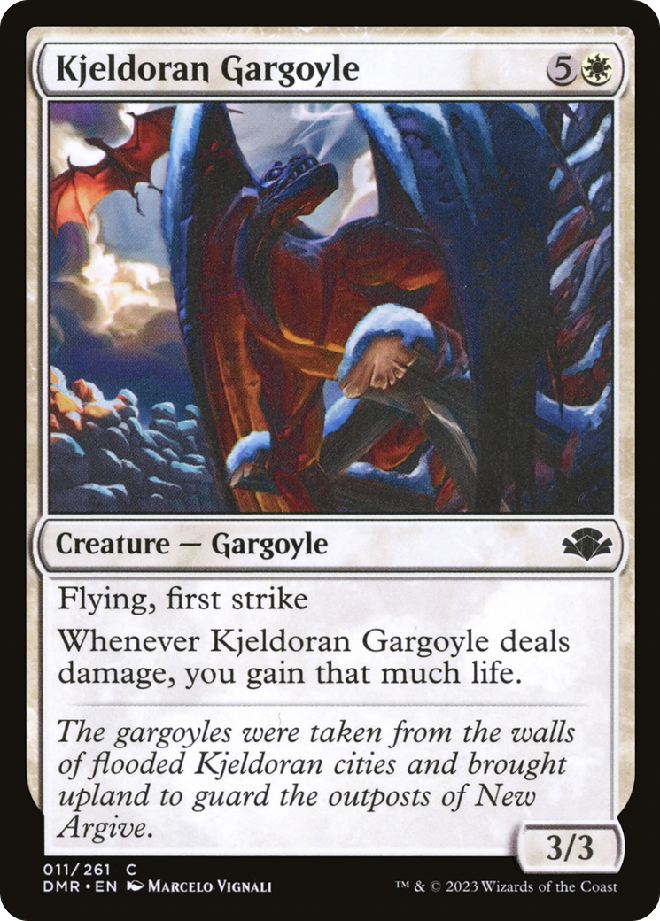 Kjeldoran Gargoyle [Dominaria Remastered] | Deep Dive Games St. Marys