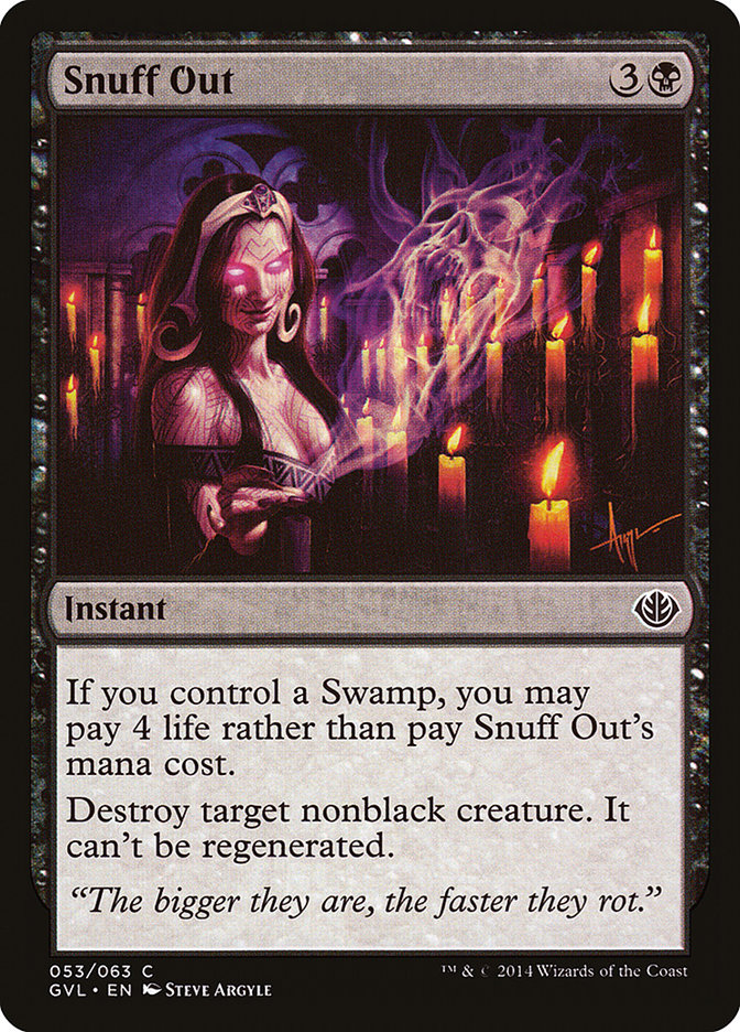 Snuff Out (Garruk vs. Liliana) [Duel Decks Anthology] | Deep Dive Games St. Marys