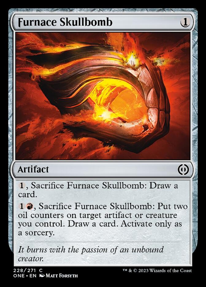 Furnace Skullbomb [Phyrexia: All Will Be One] | Deep Dive Games St. Marys